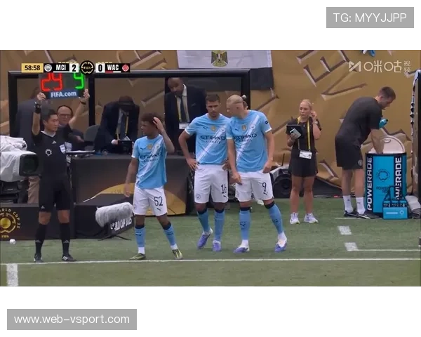 曼城哈兰德替补登场，连续进球纪录中止